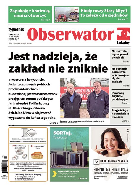 e-prasa: Obserwator Lokalny – e-wydania – 17/2026