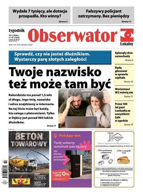 e-prasa: Obserwator Lokalny – e-wydania – 22/2026