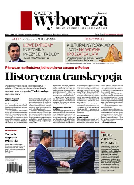 e-prasa: Gazeta Wyborcza - Rzeszów – e-wydanie – 112/2026