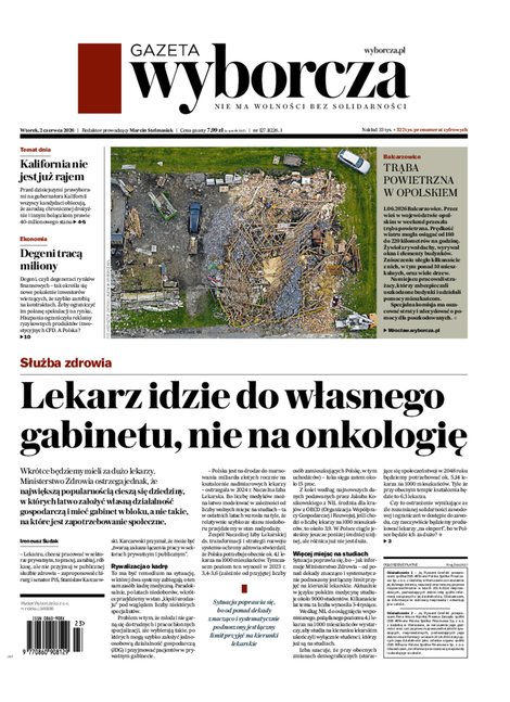 e-prasa: Gazeta Wyborcza - Rzeszów – e-wydanie – 127/2026