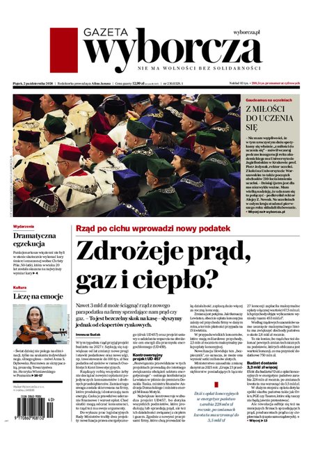 e-prasa: Gazeta Wyborcza - Łódź – e-wydanie – 230/2026
