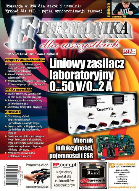 e-prasa: Elektronika dla Wszystkich – e-wydanie – 5/2026