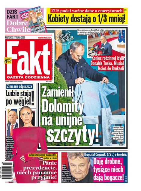 e-prasa: Fakt – e-wydanie – 18/2026