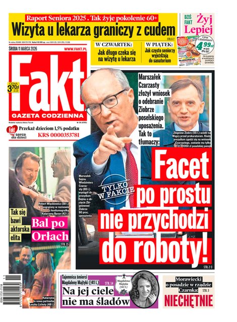 e-prasa: Fakt – e-wydanie – 58/2026