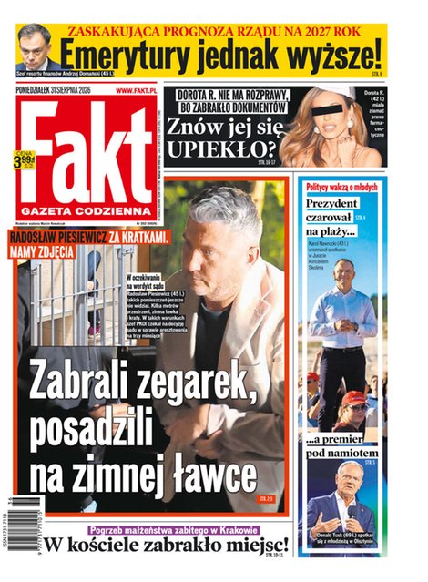 e-prasa: Fakt – e-wydanie – 202/2026