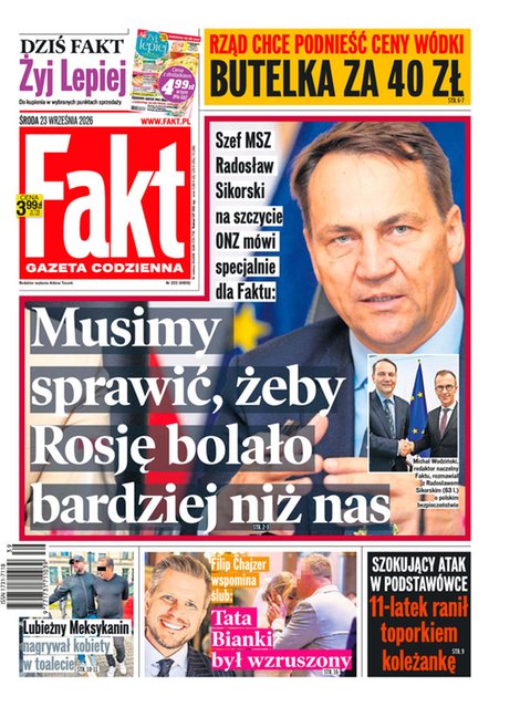 e-prasa: Fakt – e-wydanie – 222/2026