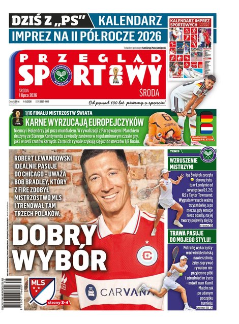 e-prasa: Przegląd Sportowy Środa – eprasa – 5/2026