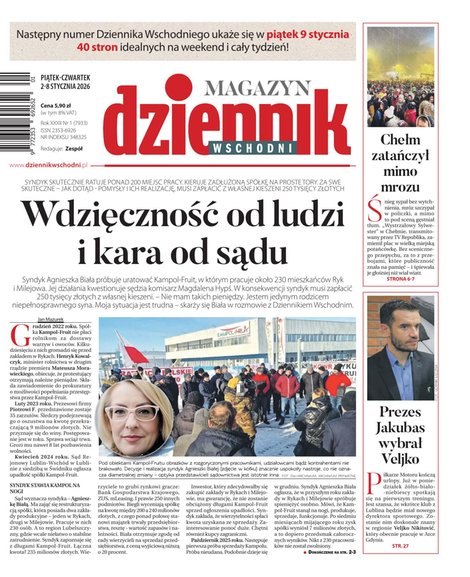 e-prasa: Dziennik Wschodni – e-wydanie – 1/2026