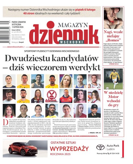 e-prasa: Dziennik Wschodni – e-wydanie – 5/2026