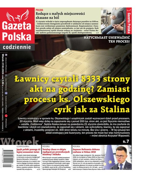 e-prasa: Gazeta Polska Codziennie – e-wydanie – 15/2026