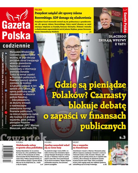 e-prasa: Gazeta Polska Codziennie – e-wydanie – 57/2026