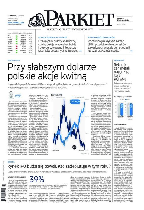 e-prasa: Parkiet – e-wydanie – 18/2026