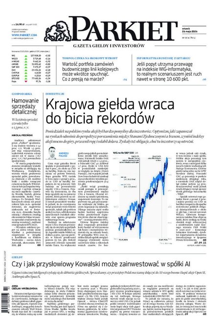 e-prasa: Parkiet – e-wydanie – 99/2026