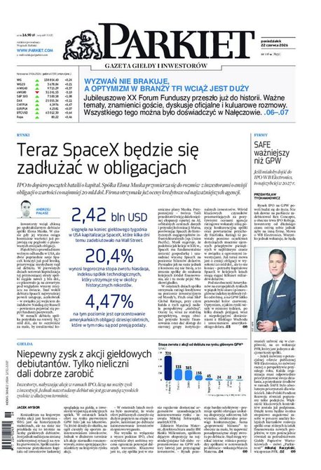 e-prasa: Parkiet – e-wydanie – 116/2026
