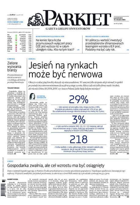 e-prasa: Parkiet – e-wydanie – 166/2026