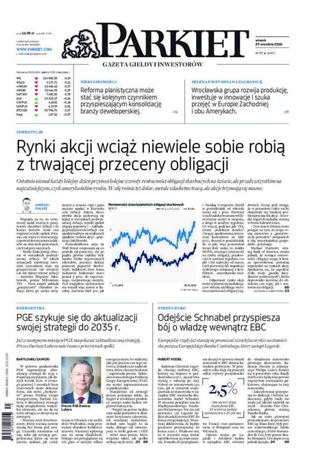 e-prasa: Parkiet – e-wydanie – 187/2026