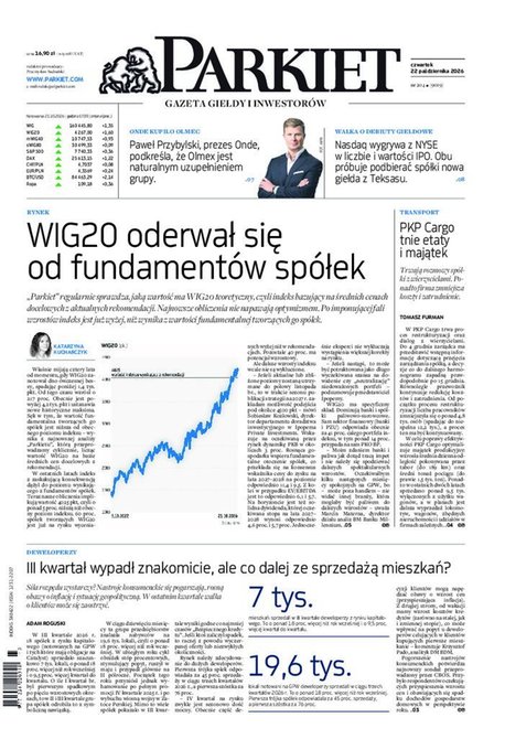 e-prasa: Parkiet – e-wydanie – 204/2026