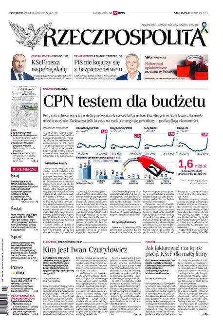 e-prasa: Rzeczpospolita – e-wydanie – 74/2026