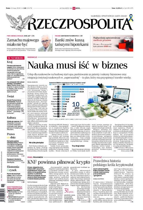 e-prasa: Rzeczpospolita – e-wydanie – 110/2026