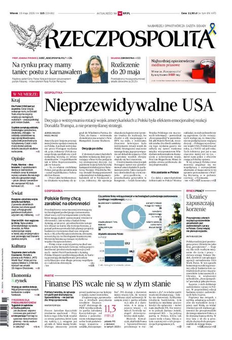 e-prasa: Rzeczpospolita – e-wydanie – 115/2026