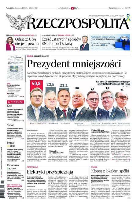 e-prasa: Rzeczpospolita – e-wydanie – 126/2026
