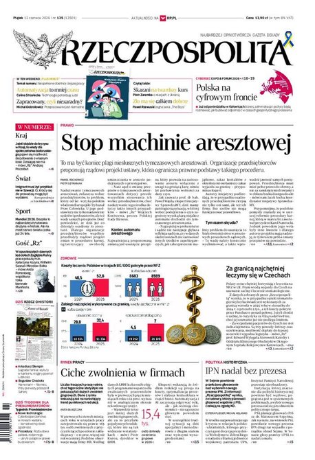 e-prasa: Rzeczpospolita – e-wydanie – 135/2026