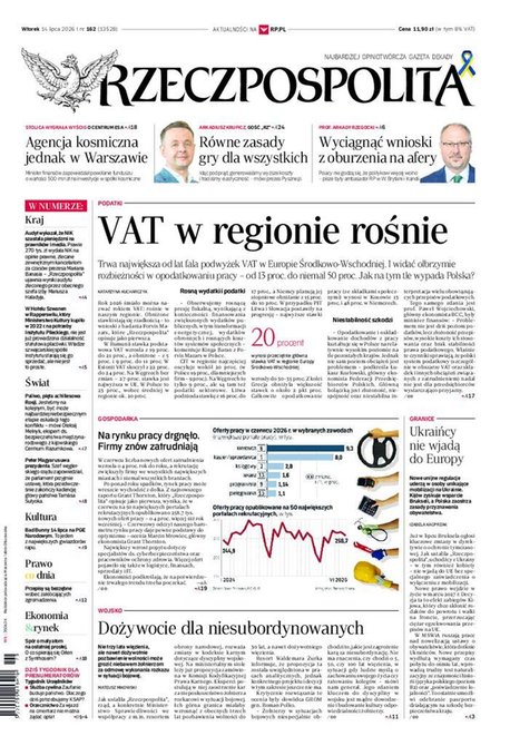 e-prasa: Rzeczpospolita – e-wydanie – 162/2026
