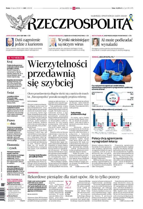 e-prasa: Rzeczpospolita – e-wydanie – 163/2026