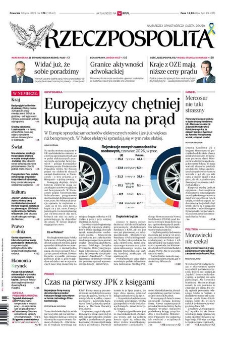 e-prasa: Rzeczpospolita – e-wydanie – 176/2026