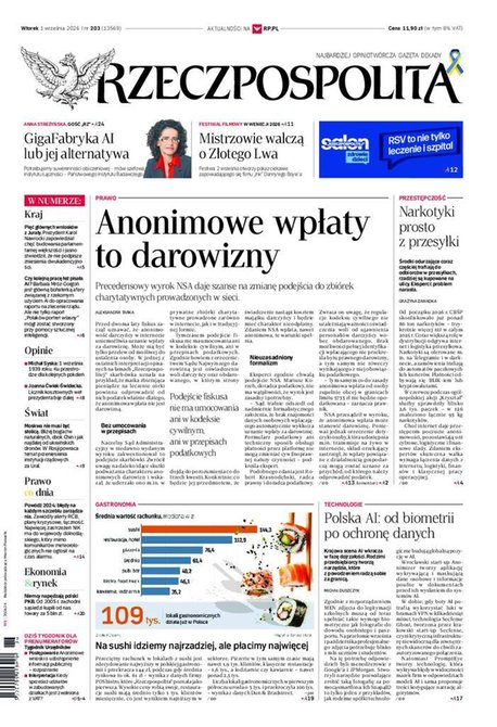 e-prasa: Rzeczpospolita – e-wydanie – 203/2026