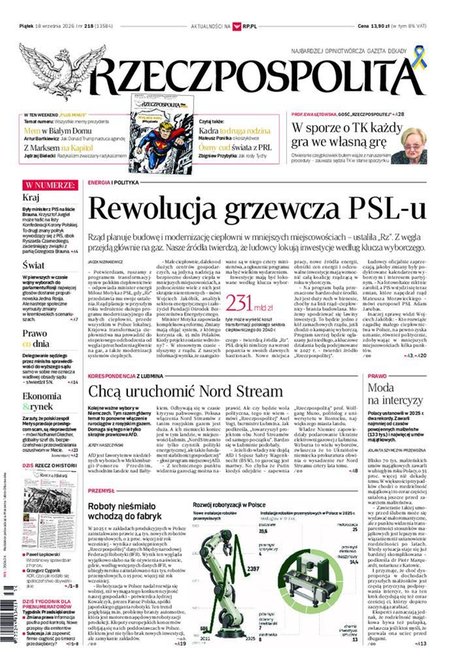 e-prasa: Rzeczpospolita – e-wydanie – 218/2026