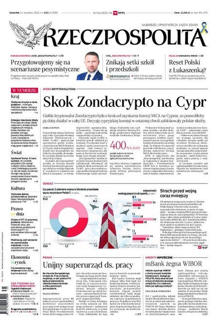 e-prasa: Rzeczpospolita – e-wydanie – 223/2026