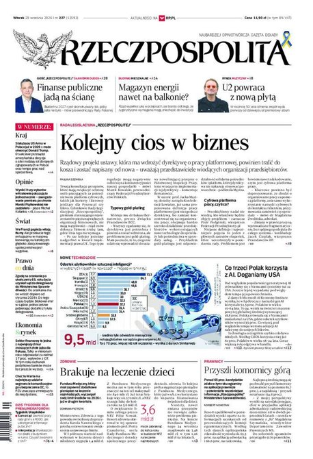 e-prasa: Rzeczpospolita – e-wydanie – 227/2026