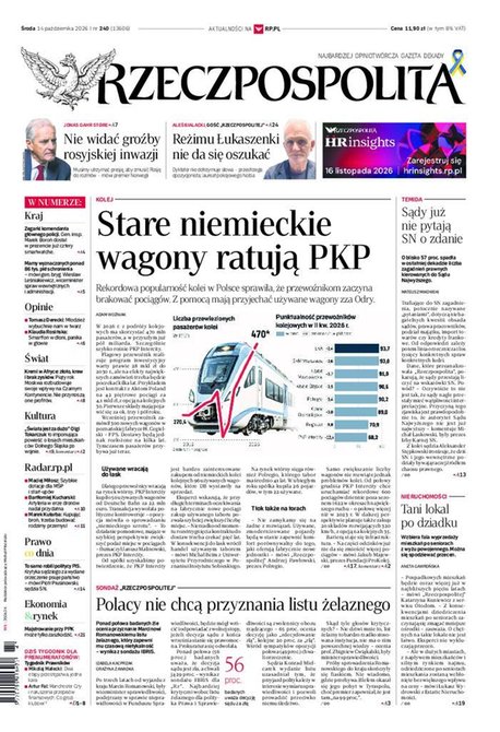 e-prasa: Rzeczpospolita – e-wydanie – 240/2026