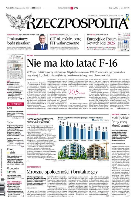 e-prasa: Rzeczpospolita – e-wydanie – 250/2026