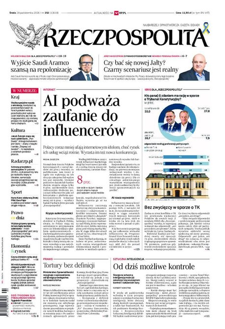 e-prasa: Rzeczpospolita – e-wydanie – 252/2026