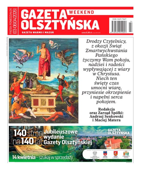 e-prasa: Gazeta Olsztyńska – e-wydania – 65/2026