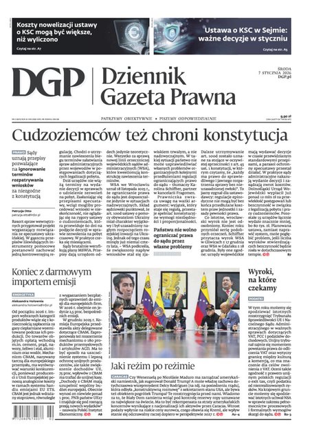 e-prasa: Dziennik Gazeta Prawna – e-wydanie – 3/2026