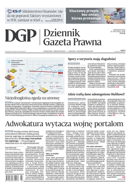 e-prasa: Dziennik Gazeta Prawna – e-wydanie – 6/2026
