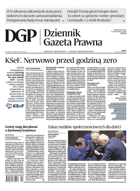 e-prasa: Dziennik Gazeta Prawna – e-wydanie – 11/2026