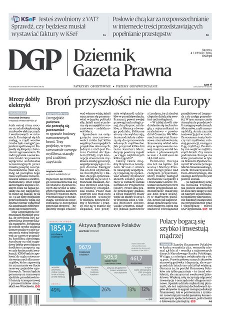 e-prasa: Dziennik Gazeta Prawna – e-wydanie – 23/2026