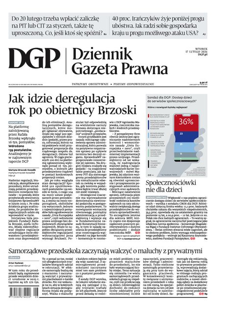 e-prasa: Dziennik Gazeta Prawna – e-wydanie – 32/2026