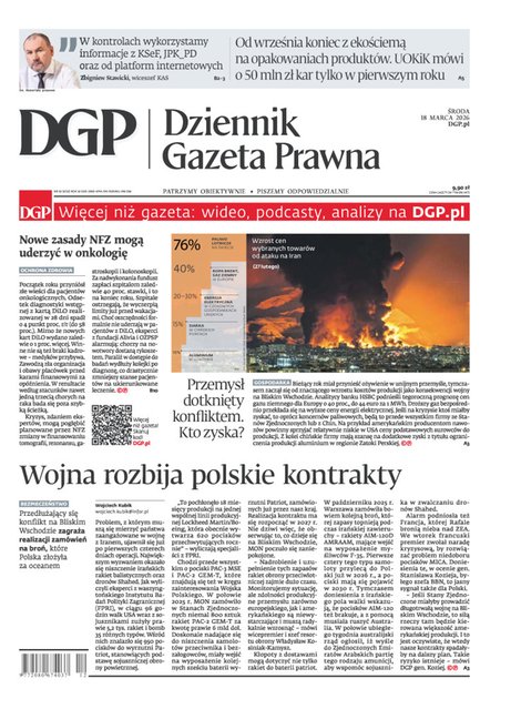 e-prasa: Dziennik Gazeta Prawna – e-wydanie – 53/2026