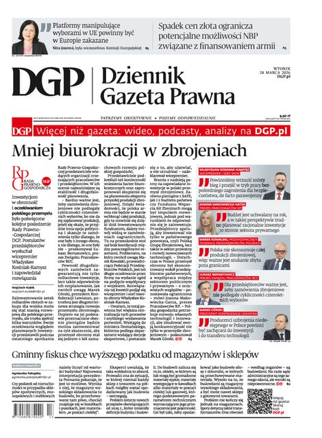 e-prasa: Dziennik Gazeta Prawna – e-wydanie – 57/2026