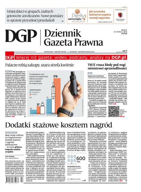 e-prasa: Dziennik Gazeta Prawna – e-wydanie – 58/2026