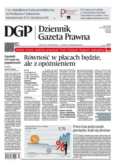 e-prasa: Dziennik Gazeta Prawna – e-wydanie – 59/2026