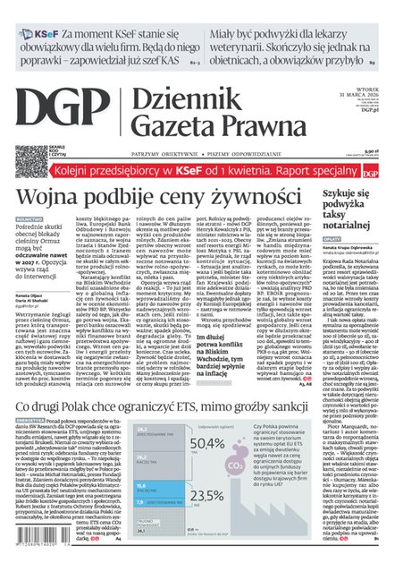 e-prasa: Dziennik Gazeta Prawna – e-wydanie – 62/2026