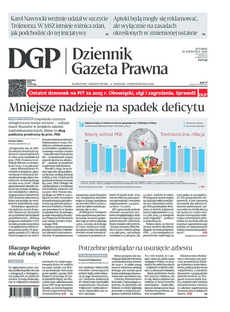 e-prasa: Dziennik Gazeta Prawna – e-wydanie – 81/2026