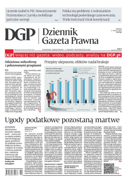 e-prasa: Dziennik Gazeta Prawna – e-wydanie – 86/2026