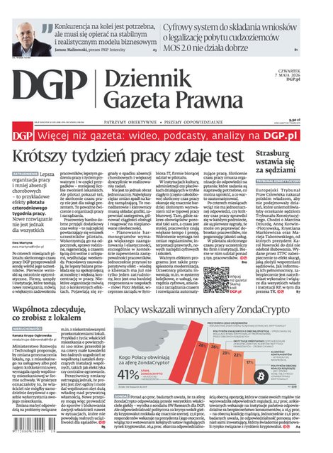 e-prasa: Dziennik Gazeta Prawna – e-wydanie – 87/2026